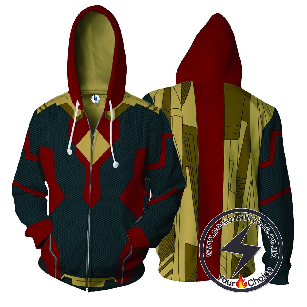 Vision The Avengers Hoodie Jacket